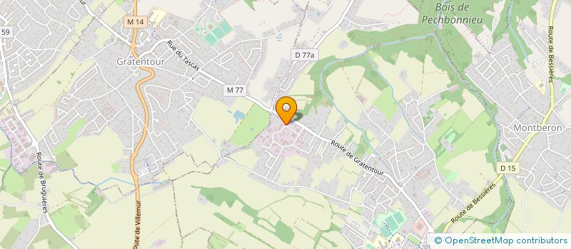 localisation de l'entreprise MECAOCTET  BRUGUIERES