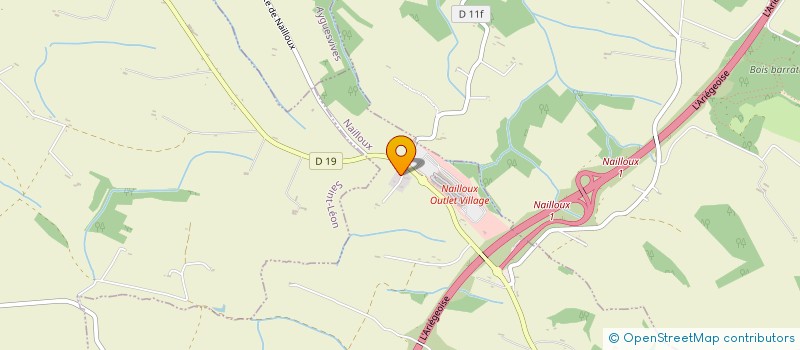 localisation de l'entreprise MECAPARTS-AGRICULTURE  NAILLOUX
