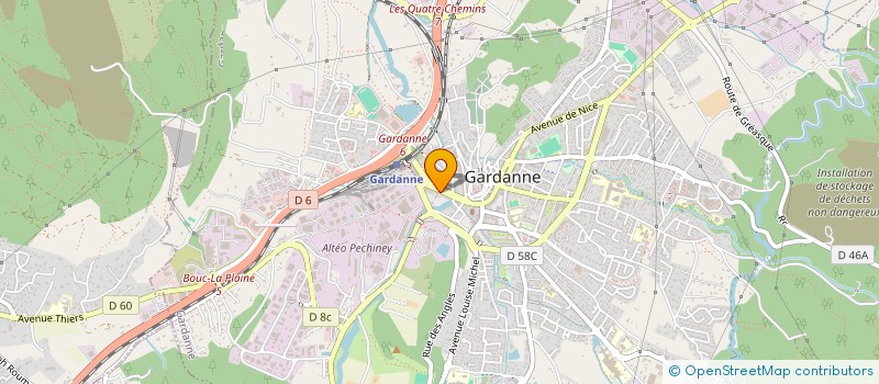localisation de l'entreprise MECAPEIN à GARDANNE