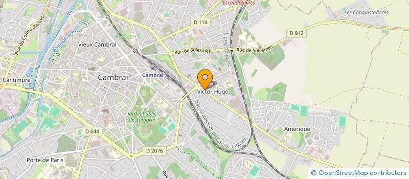 localisation de l'entreprise MECAPIENCESAUTO 59  CAMBRAI