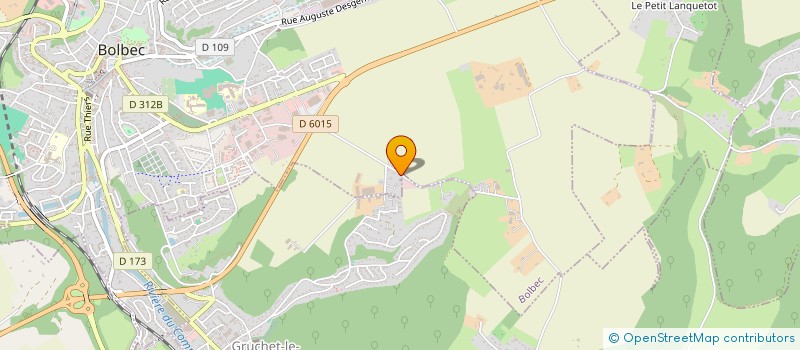 localisation de l'entreprise MECAPL76  BOLBEC