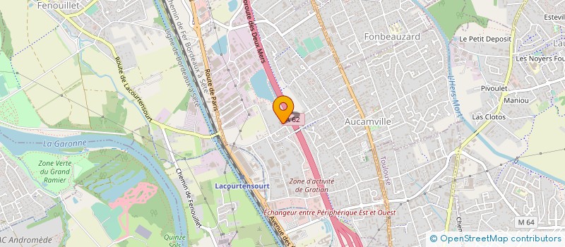 localisation de l'entreprise MECAPLUS à AUCAMVILLE
