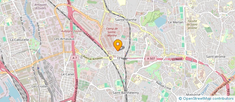 localisation de l'entreprise MECAPNEUS13  MARSEILLE