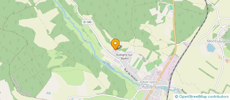 localisation de l'entreprise MECAPRESS à LE MONTSAUGEONNAIS