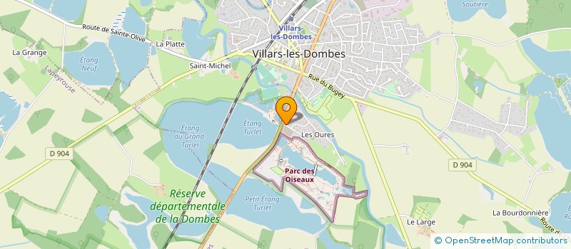 localisation de l'entreprise MECAPRIM à VILLARS-LES-DOMBES