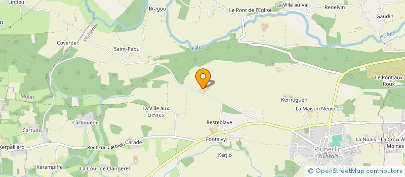 localisation de l'entreprise MECAPRIS  PLUHERLIN