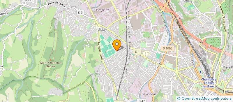 localisation de l'entreprise MECAPRODUCT à CHAMBERY