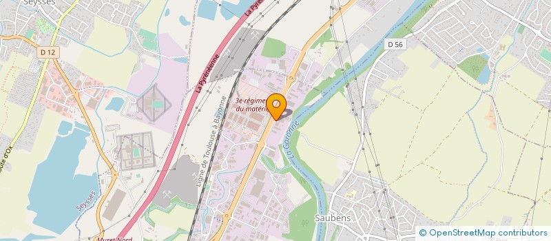 localisation de l'entreprise MECAPROTEC INDUSTRIES - MPI à MURET