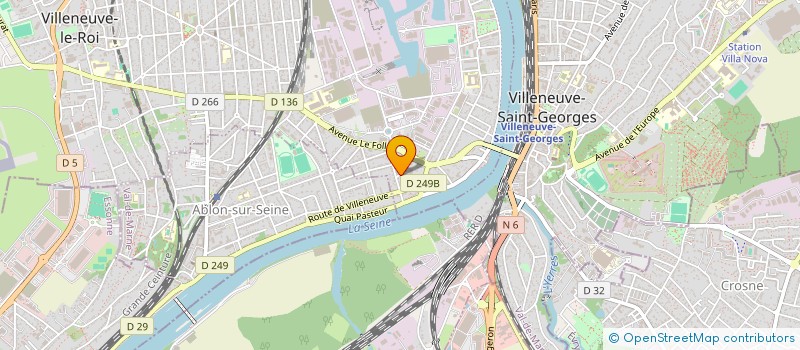 localisation de l'entreprise MECARAPIDE à VILLENEUVE-LE-ROI