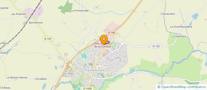 localisation de l'entreprise MECARECT à TREMENTINES
