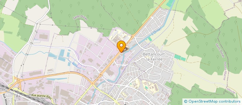 localisation de l'entreprise MECAREG HOLDING à SAINT-DIZIER