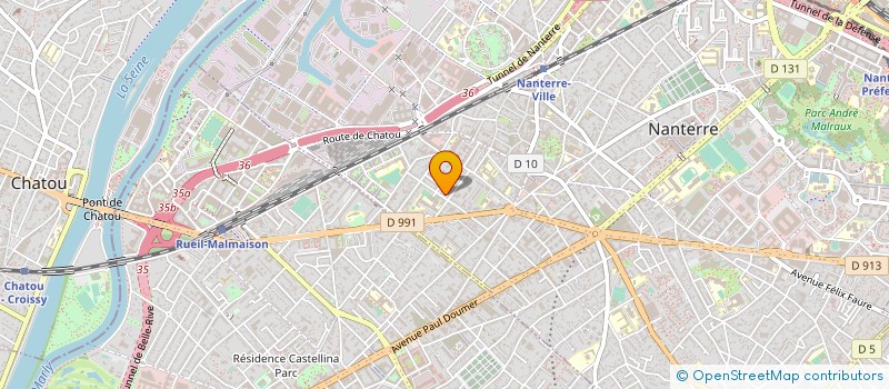 localisation de l'entreprise MECAREP à NANTERRE