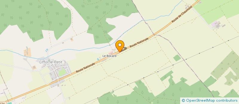 localisation de l'entreprise MECAROCK à LIFFOL-LE-PETIT