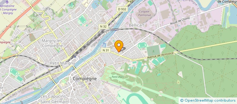 localisation de l'entreprise MECART CONSULTANT à COMPIEGNE