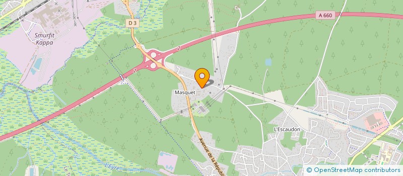 localisation de l'entreprise MECARTECH à MIOS