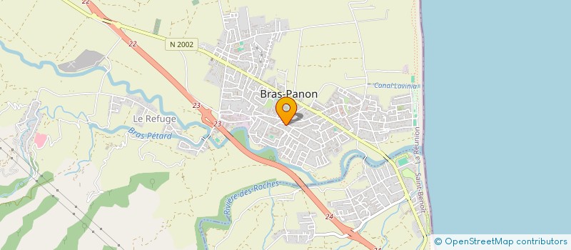 localisation de l'entreprise MECARUN IMPORT PIECES DETACHEES  BRAS-PANON