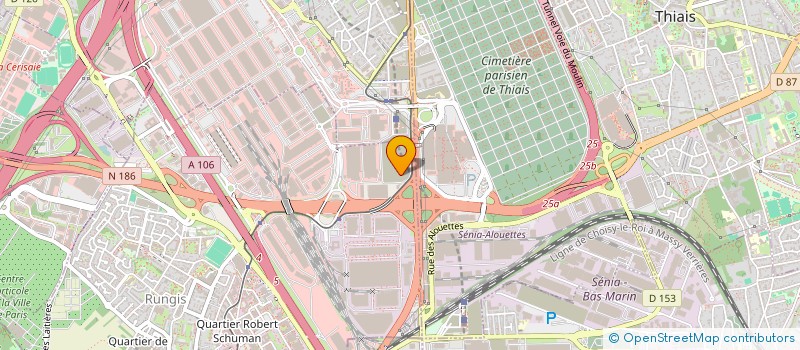 localisation de l'entreprise MECARUNGIS à RUNGIS