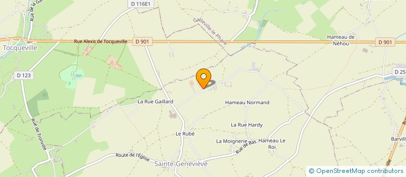 localisation de l'entreprise MECASAIRE 2000  SAINTE-GENEVIEVE