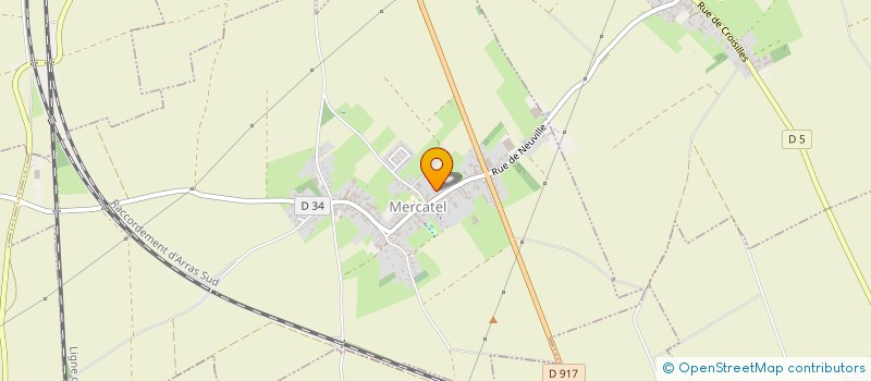 localisation de l'entreprise MECASERVICES  MERCATEL