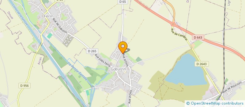 localisation de l'entreprise MECASPORT  GULZIN