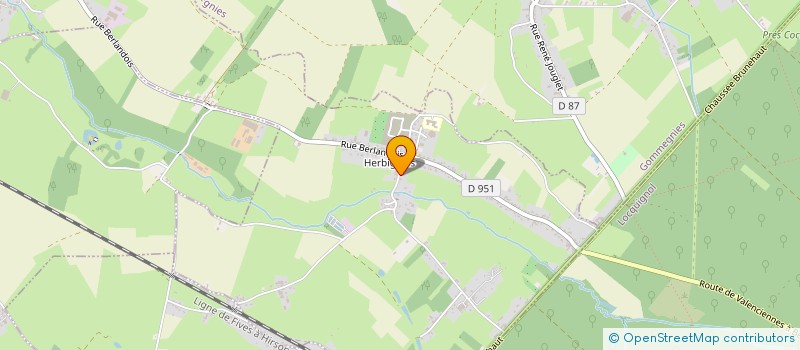 localisation de l'entreprise MECASPORTS à VILLEREAU
