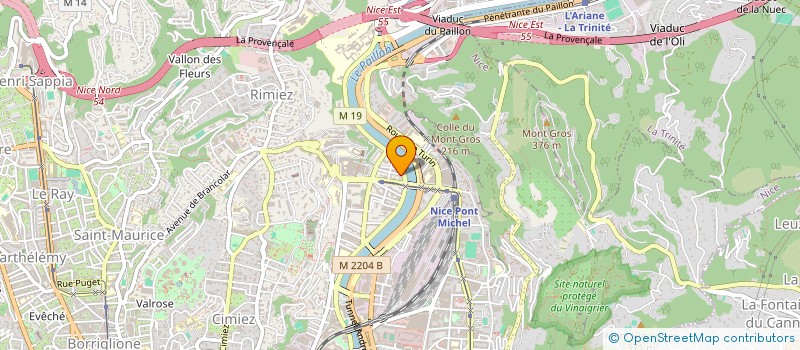 localisation de l'entreprise MECASSIST DEPANNAGE à NICE
