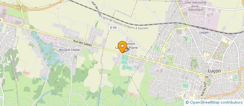 localisation de l'entreprise MECASTREET  LUCON