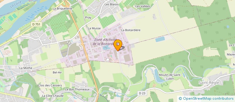 localisation de l'entreprise MECASTUDY à AMBOISE