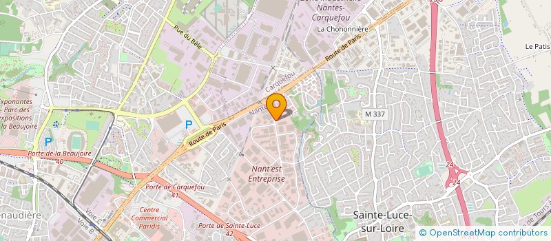 localisation de l'entreprise MECASTYLE  NANTES