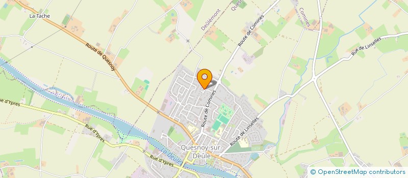 localisation de l'entreprise MECATEC  QUESNOY-SUR-DEULE