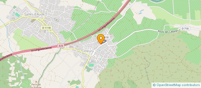 localisation de l'entreprise MECATECH  FLEURY