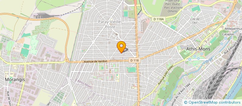 localisation de l'entreprise MECATECH  PARAY-VIEILLE-POSTE