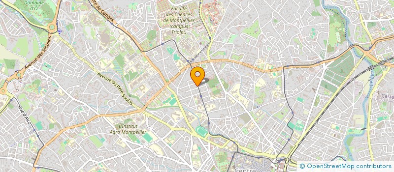 localisation de l'entreprise MECATECH DEVELOPPEMENT à MONTPELLIER