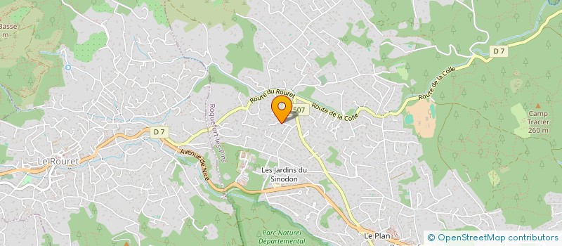 localisation de l'entreprise MECATECH MARINE  ROQUEFORT-LES-PINS