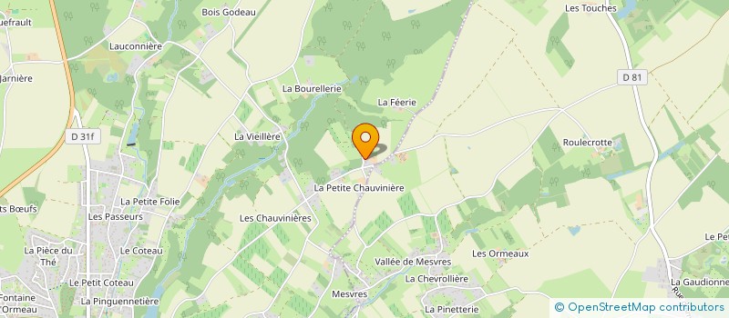localisation de l'entreprise MECATEK  LA CROIX-EN-TOURAINE