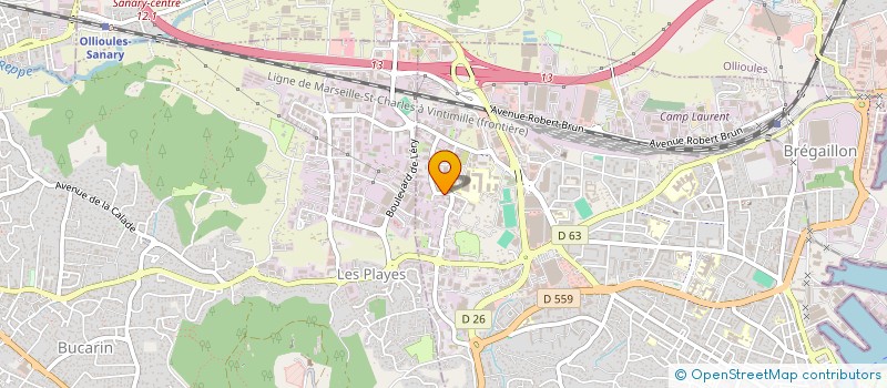 localisation de l'entreprise MECATIQUE  LA SEYNE-SUR-MER