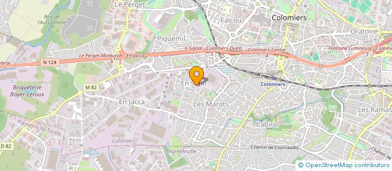 localisation de l'entreprise MECATRACT à COLOMIERS