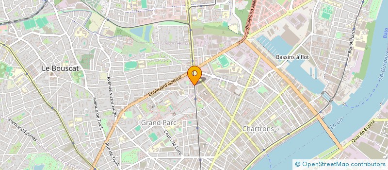localisation de l'entreprise MECATRAN à BORDEAUX