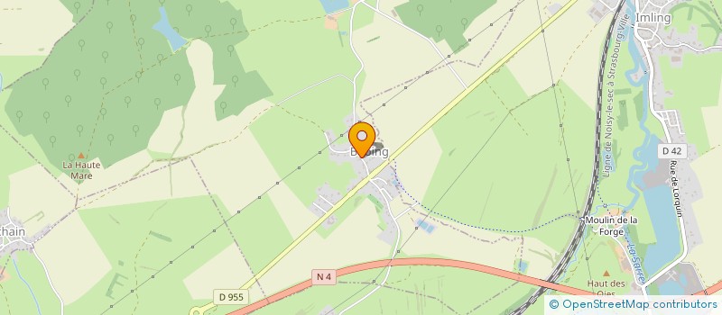 localisation de l'entreprise MECATRAX  BEBING