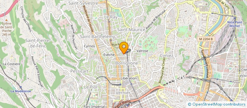 localisation de l'entreprise MECATRONIC à NICE