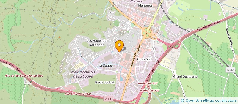 localisation de l'entreprise MECATRUCKS NARBONNE à NARBONNE