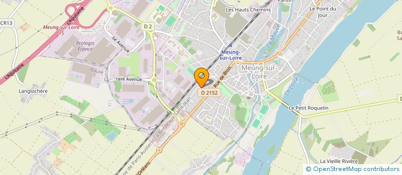 localisation de l'entreprise MECAUTO OCCAZ à HUISSEAU-SUR-MAUVES