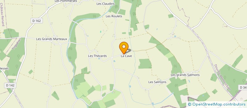 localisation de l'entreprise MECAVEAULIN à TRIGUERES
