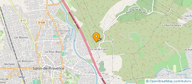 localisation de l'entreprise MECCIMMO  SALON-DE-PROVENCE