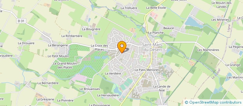 localisation de l'entreprise MECEN à SAINT-MARS-DU-DESERT