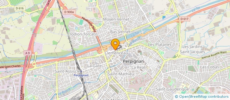 localisation de l'entreprise MECEN'COOP à PERPIGNAN