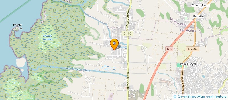 localisation de l'entreprise MECENAT  LES ABYMES