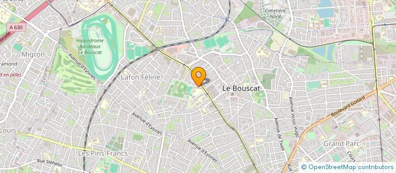 localisation de l'entreprise MECENAT SCOLAIRE EMMANUEL D'ALZON à LE BOUSCAT