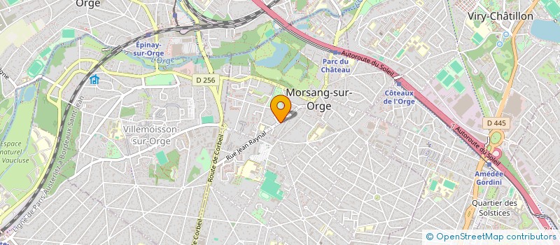 localisation de l'entreprise MECENAVIE à MORSANG-SUR-ORGE
