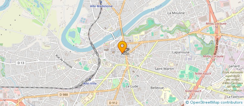 localisation de l'entreprise MECENES DE L'ALBIGEOIS à ALBI